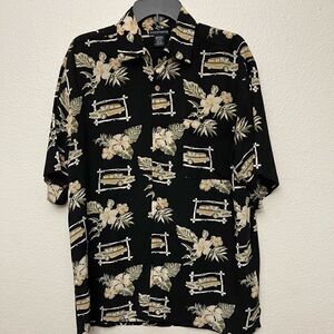 Knightsbridge Hawaiian Shirt Size Medium